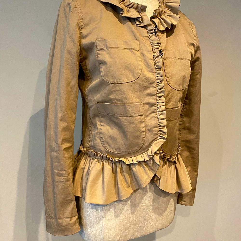 J. Crew Ruffle Going Out Blazer - Picture 2 of 11